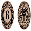 Coin Collector Federal Reserve Wooden Nickel Atlanta #6 Collectible WN52 view 1