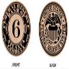 Coin Collector Federal Reserve Wooden Nickel Atlanta #6 Collectible WN52 view 2