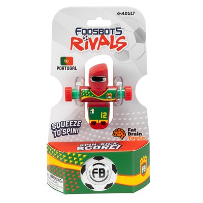 Fat Brain Toys Foosbots Rivals, Single Player Portugal, Games for Kids Toys, New Active Play Tabletop Trickshot Game for Ages 6 and Up