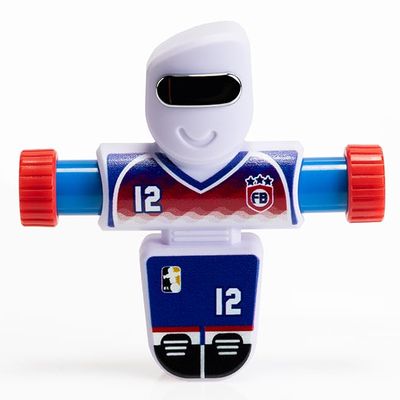 Fat Brain Toys Foosbots Rivals, Single Player England, Games for Kids Toys, New Active Play Tabletop Trickshot Game for Ages 6 and Up