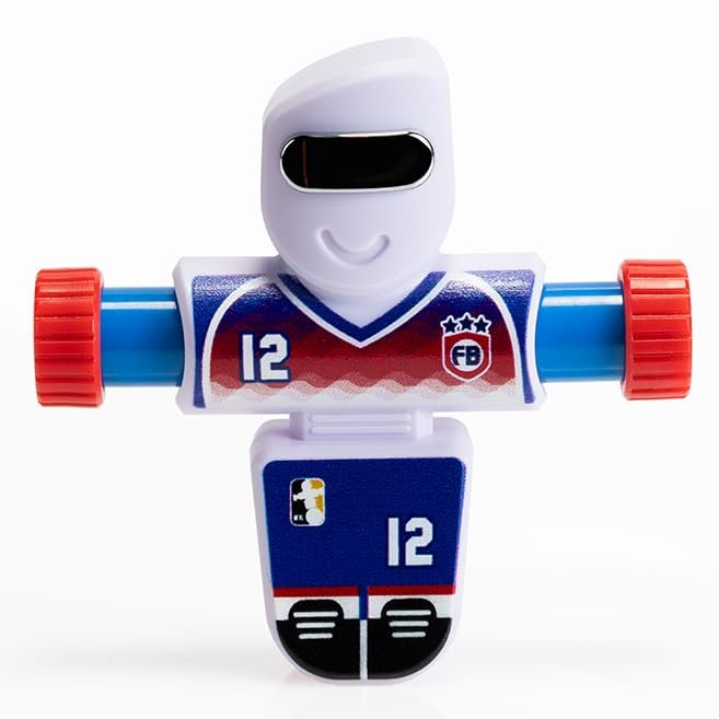 Fat Brain Toys Foosbots Rivals, Single Player England, Games for Kids Toys, New Active Play Tabletop Trickshot Game for Ages 6 and Up