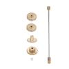 1:28 LDRC LD2801 Metal Driving Gear Reduction Gear Central Drive Shaft Set 1/28 RC Car Upgrade Parts Accessories Remote-Controlled car Parts view 3