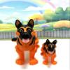 2pcs 3D Printed German Shepherd Fidget Animal Articulated Joints Dog Toy Figure Stress Relief Fidget Animal for Desk Decor Birthday Party Gift Favor AD-GS-2X view 2