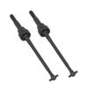 2Pcs RC Car Metal Front Drive Shaft CVD for WLtoys 12423 12427 12428 1/12 Crawler Short Course Truck Upgrade Parts Remote-Controlled car Parts(2Pcs Black) view 4