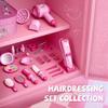 Hair Salon Toys for 5 Year Old Girls, Makeup Kit for Kids 3-5 4-6, Pretend Hair Styling Set Gift for Girls 5-7 6-8 with Sound and Lights, Role Play Dress Up Birthday Gifts for 3 4 5 6 Girl view 3