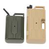 POENVFPO POENVFPO 1/10 Scale Mini Fuel and Gas Can, RC Fuel Container Miniature Plastic Mini Gas and Can for SCX10 RC Crawlers (Yellow+Green) view 2