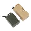 POENVFPO POENVFPO 1/10 Scale Mini Fuel and Gas Can, RC Fuel Container Miniature Plastic Mini Gas and Can for SCX10 RC Crawlers (Yellow+Green) view 3