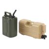 POENVFPO POENVFPO 1/10 Scale Mini Fuel and Gas Can, RC Fuel Container Miniature Plastic Mini Gas and Can for SCX10 RC Crawlers (Yellow+Green) view 4