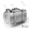 wheelfun Lesu Metal 95Mm Hydraulic Oil Tank for 1/14 Rc for Tamiyay Tractor Truck Dumper view 4