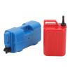 POENVFPO POENVFPO 1/10 Scale Mini Fuel and Gas Can, RC Fuel Container Miniature Plastic Mini Gas and Can for SCX10 RC Crawlers (Red+Blue) view 4