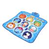 BTSEURY Dance Mat, Wireless Anti Slip Interactive Music Game Dance Pad for Kids and Adults with Foldable Design, 40.55x34.65in (Blue) view 4