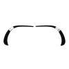 2pcs Front Bumper Air Vent Canard, Glossy Black Spoiler Trim for Benz GLC X253 GLC260 GLC300 2020+, ABS Air Outlet Cover with Adhesive Tape, Direct Replacement view 4