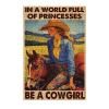 1000 Piece Cowgirl Wooden Puzzles Be A Cowgirl Can Improve Fine Motor Skills and Image Recognition Abilities and Promote Both Cooperative and Independent 29.5x19.7 Inch view 1