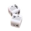 2pcs Music Staff Dices Toy for Starter to Identify Staff Patterns and Improve Memory Skill Safely Dices Toy view 3