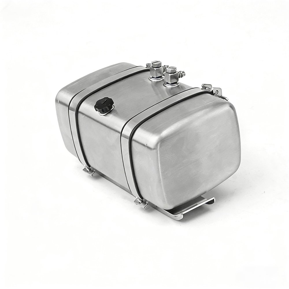 wheelfun Lesu Metal 90Mm Oil Tank 1/14 for Tamiyay Dumper Truck Tractor Trailer