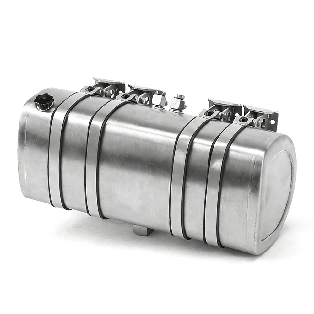 wheelfun Lesu Metal Hydraulic Oil Tank 130Mm for 1/14 Rc for Tamiyay Tractor Truck Dumper