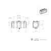 wheelfun Lesu Metal Hydraulic Oil Tank 130Mm for 1/14 Rc for Tamiyay Tractor Truck Dumper view 2