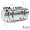 wheelfun Lesu Metal Hydraulic Oil Tank 130Mm for 1/14 Rc for Tamiyay Tractor Truck Dumper view 3
