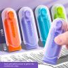 4pcs Candy Color Push Pull Eraser Sliding Retractable Rubber Erasers Gentlely Erasing for Worker Push Pull Eraser view 2