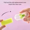 4pcs Candy Color Push Pull Eraser Sliding Retractable Rubber Erasers Gentlely Erasing for Worker Push Pull Eraser view 3