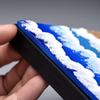 1/64 Scale Micro Simulation Scene, Square Platform Display Base Scenery Decor Baseplate for Miniature Figurines Model Paired Combination Set Collection & Photography (Seaside) view 3