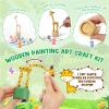 DoubleFill 32 Pcs Wood Animal Painting Craft Kits for Kids, Various view 3