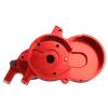 Aluminum Alloy Transmission Case Housing Set, RC Gearbox Cover for GEN8 1/10 RC Car, CNC Machined 6061 - T6 Gearbox Shell with Hard Anodized Finish (Red) view 2