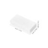 Abaodam 20pcs White Pencil Erasers for School Supplies and Drawing, Small Rectangular PVC Erasers and Artists, Sketching and Classroom Use view 2