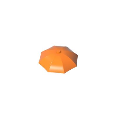 XYEIUGO Gobricks GDS-90183 4094 Sun Umbrella, Orange, 10 pcs Brick Parts
