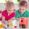 Wilafury Kids Toy Air Fryer with 15Pcs Accessories, Cookies Maker Toy with Music, Lights & Color Changing Foods, Kitchen Playset for Ages 3+ view 2