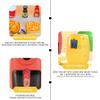 Wilafury Kids Toy Air Fryer with 15Pcs Accessories, Cookies Maker Toy with Music, Lights & Color Changing Foods, Kitchen Playset for Ages 3+ view 3