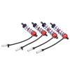Shock Absorber Suspension 92mm Front 105mm Rear Oil Adjustable Damper High Strength Aluminum Alloy for 1/10 RC Car Truggy Truck ZD Racing HSP (Red) view 1