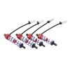 Shock Absorber Suspension 92mm Front 105mm Rear Oil Adjustable Damper High Strength Aluminum Alloy for 1/10 RC Car Truggy Truck ZD Racing HSP (Red) view 3