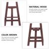 JOINPAYA 5pcs Miniature Wooden Easel Display Stands for Dollhouse Decor, Miniature Easel Ornaments for Craft and Home Gallery Accessories view 3