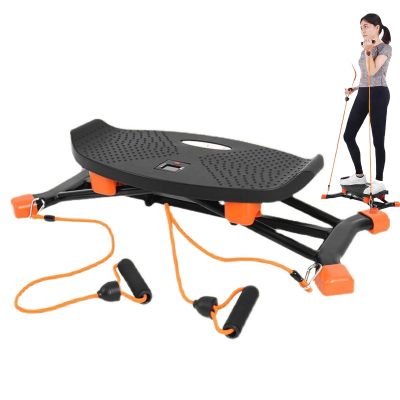 Balancing Machine Ski Training,Balance Trainer with Resistance Bands,Wobble Board Featuring LCD Monitor,Simulate Ski Machine ,Treadmill Portable Stepper for Full Body Workout,300 Lbs Weight Capacity
