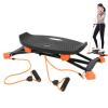 Balancing Machine Ski Training,Balance Trainer with Resistance Bands,Wobble Board Featuring LCD Monitor,Simulate Ski Machine ,Treadmill Portable Stepper for Full Body Workout,300 Lbs Weight Capacity view 1