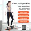 Balancing Machine Ski Training,Balance Trainer with Resistance Bands,Wobble Board Featuring LCD Monitor,Simulate Ski Machine ,Treadmill Portable Stepper for Full Body Workout,300 Lbs Weight Capacity view 2