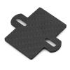 RC Parts Compatible with Traxxas for Slash 4X4 2WD 1/10 RC Car Upgrade Parts Replacement Carbon Fiber Pattern ESC Mount Plate view 2