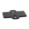 RC Parts Compatible with Traxxas for Slash 4X4 2WD 1/10 RC Car Upgrade Parts Replacement Carbon Fiber Pattern ESC Mount Plate view 3