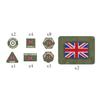 Flames of War: BR909 British EW Tokens (x20) and Objectives (x2) view 1