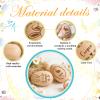 Custom Musical Easter Egg Shaker 2026, Hollow Fillable Wooden Easter Basket Stuffer, Personalized First Easter Gift for Boys Girls, Easter Home Decor (Egg Cup Wooden Egg) view 3