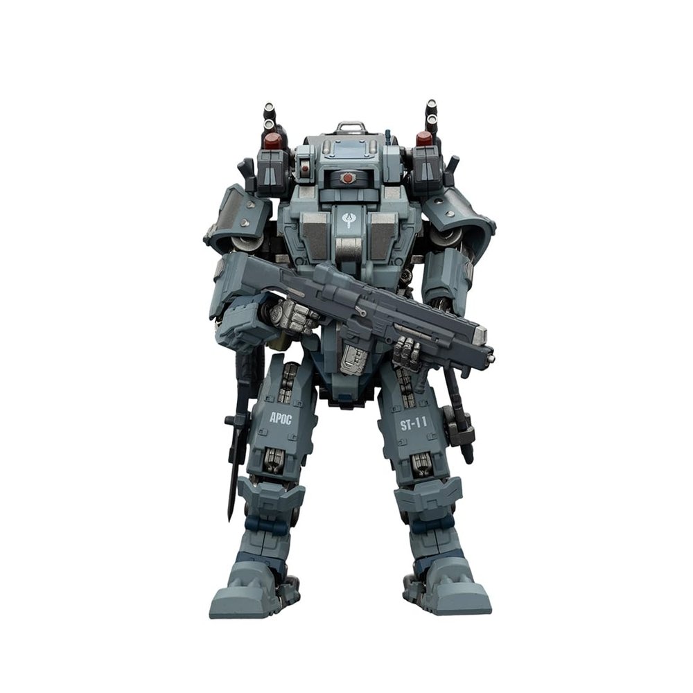 1/25 Scale Action Figures, Detachable Vintage Military Mecha Model with Articulated Joints (Rock-Judgment)