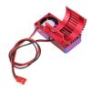 aqxreight RC Car Motor Double Cooling Fan Heatsink 36mm Replacement for 380 540 550 3650 3660 3674 Motor DC 7V High Rotation Speed Colourful Enhances Cooling Red RC Car Double (Red Colorful) view 2