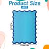 Axafazup 4 PCS Mahjong Tile Mixer Shuffler Cards, Mahjong Shuffler for Mixing and Shuffling Tiles, Thick PVC Wavy Scalloped Edge Mixing Paddles, Colorful Game Accessories and Funny Gifts for Players view 2