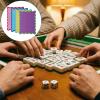 Axafazup 4 PCS Mahjong Tile Mixer Shuffler Cards, Mahjong Shuffler for Mixing and Shuffling Tiles, Thick PVC Wavy Scalloped Edge Mixing Paddles, Colorful Game Accessories and Funny Gifts for Players view 4