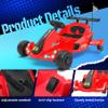 12V Kids Electric Go Kart for Ages 4+, Drift Go Cart with Music & LED Lights, Drifting Car with Swivel Rear Wheels, Adjustable Seat Belt, Outdoor Ride on Toys for Boys and Girls (Red) view 4