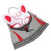BESTonZON Lace Fox Face Mask Party Accessory for Women, Half Face Cosplay Animal Mask for Halloween Masquerade and Christmas Costume view 1