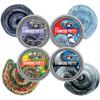 Crazy Aarons Mini Putty Tins Animal Collection Pygmy Hippo, Shark, Triceratops & Owl 4 Pack (.46 oz Each) Stretchy, Soft Sensory Fidget Toy Ages 3+ view 1