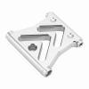 aqxreight RC Car Front Bezel Collision Bezel Metal Front Bumper for Axial 10 Remote Control VehiclesSilver Reliable and Strong RC Car BezelRC Metal BezelRC (Silver Handle) view 2