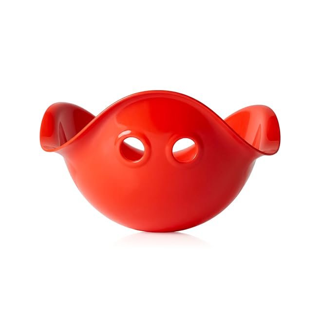 Fat Brain Toys bilibo Midi by MOLUK Open-Ended Creative Play Toy, Red